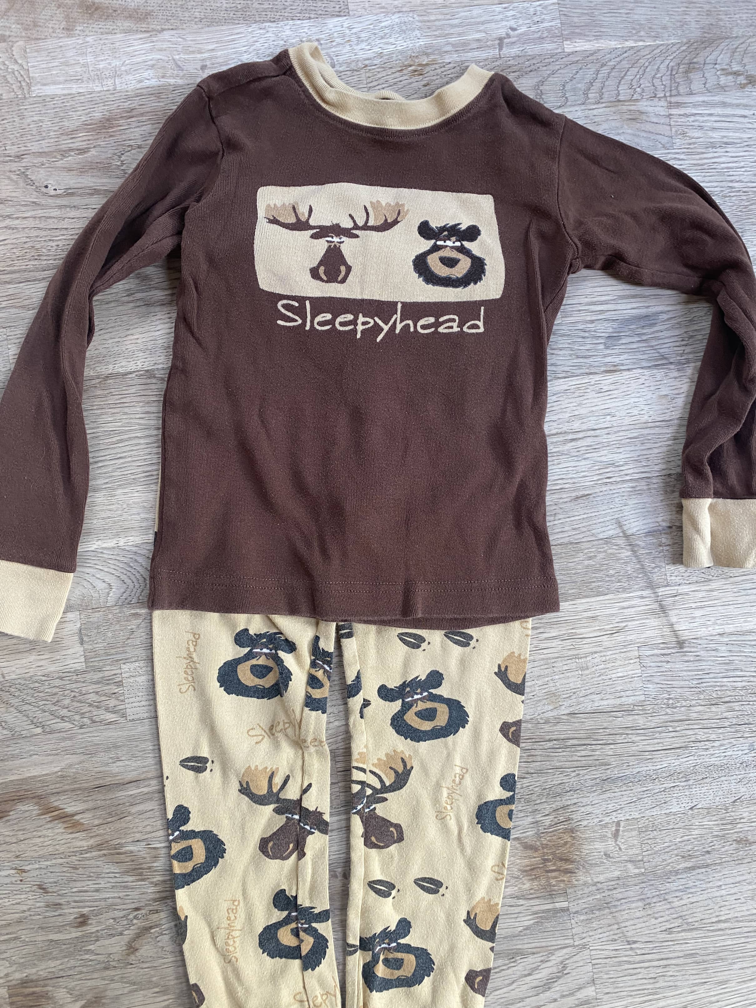 Brown Moose Sleepyhead Pajamas (Pre-Loved) Size 4t by Lazy One – Wolf Pup  Brigade