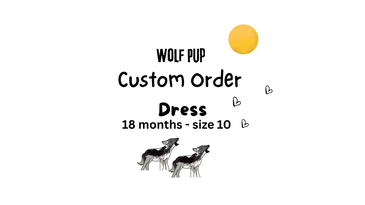 Vintage-Style Children's Dress | Made to Order |