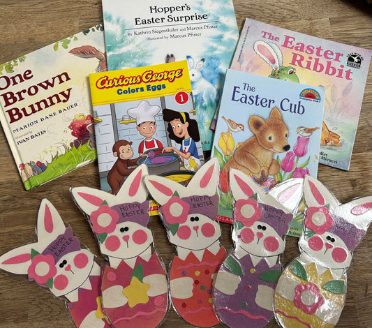 Easter BUNDLE - Books & Laminated Bunnies