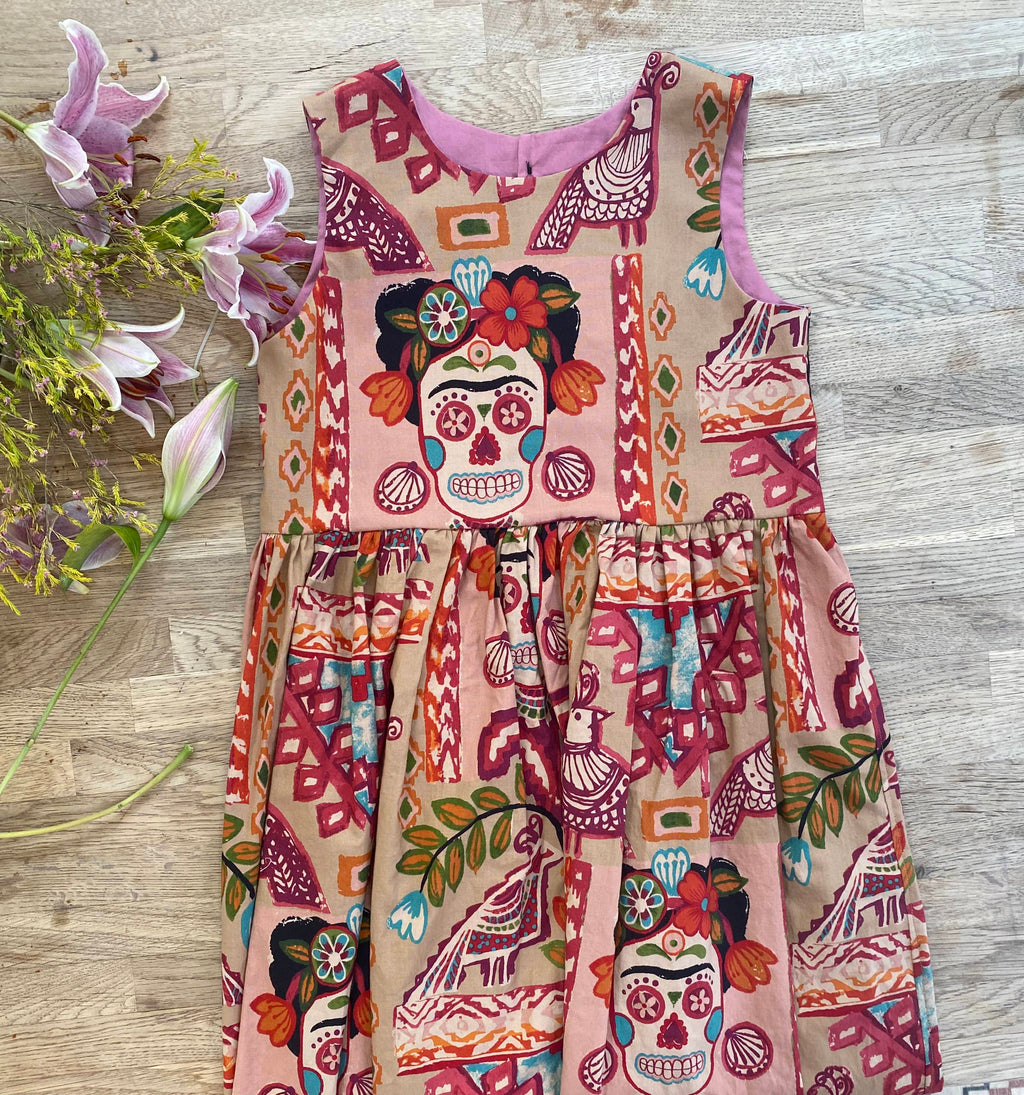 Day of the Dead Dress (SAMPLE) Size 18/24 Months