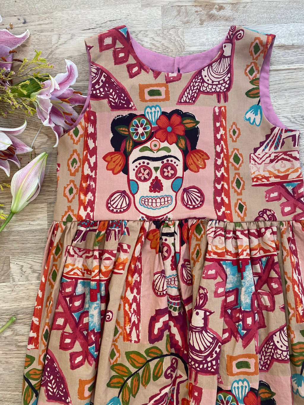 Day of the Dead Dress (SAMPLE) Size 18/24 Months