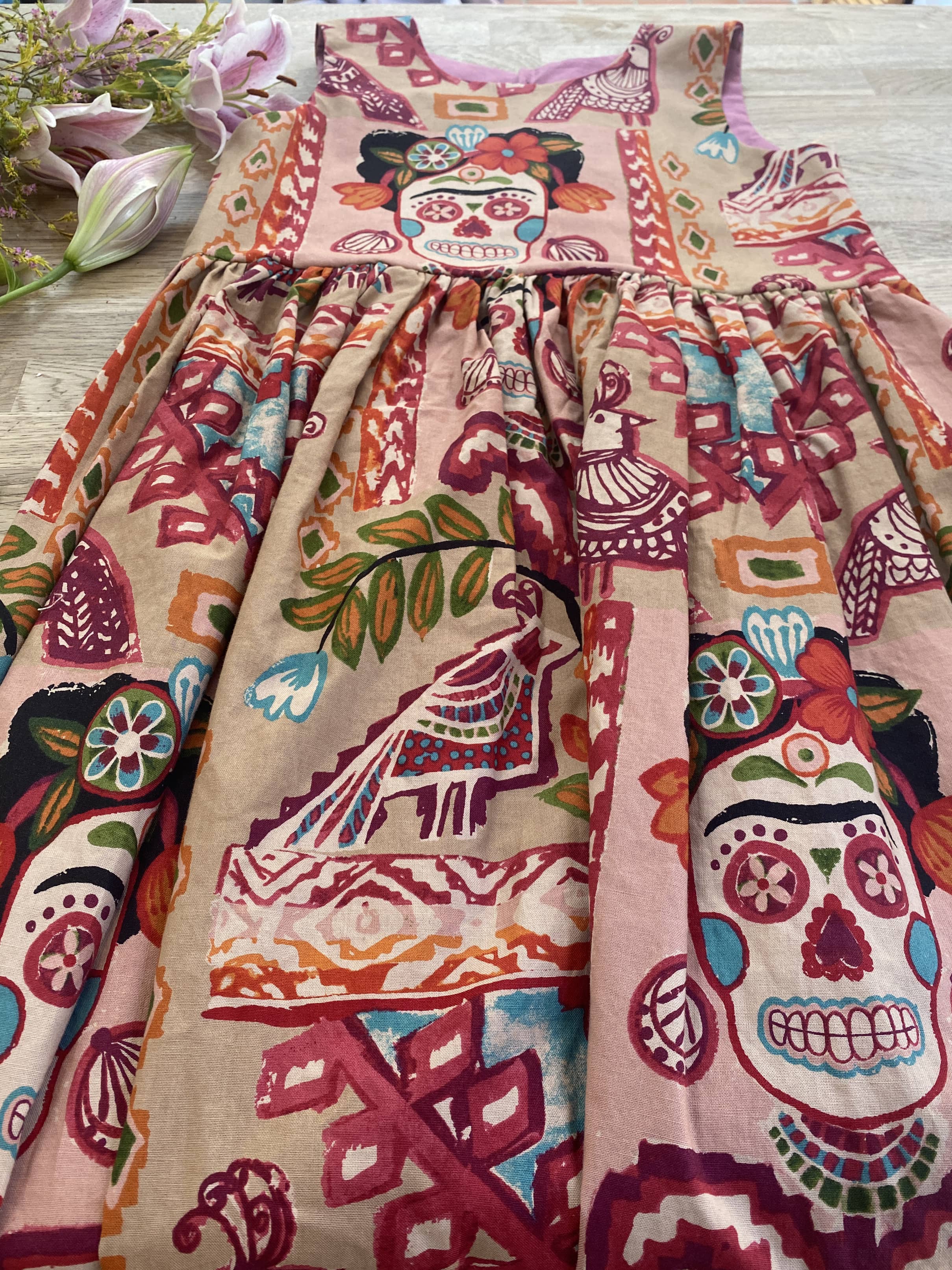 Day of the Dead Dress (SAMPLE) Size 18/24 Months