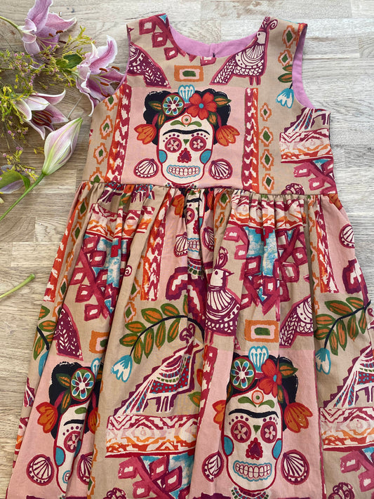 Day of the Dead Dress (SAMPLE) Size 18/24 Months