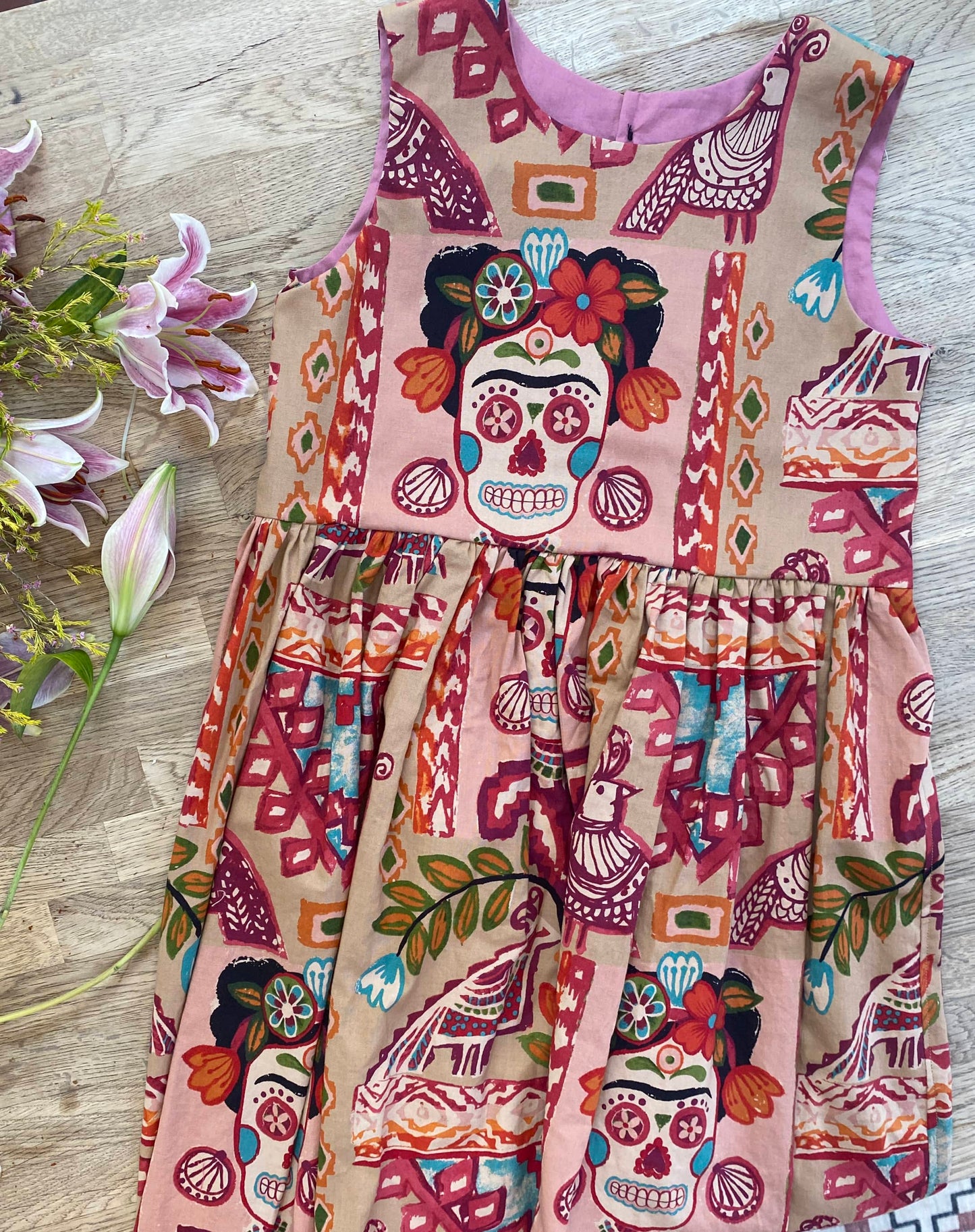 Day of the Dead Dress (SAMPLE) Size 18/24 Months