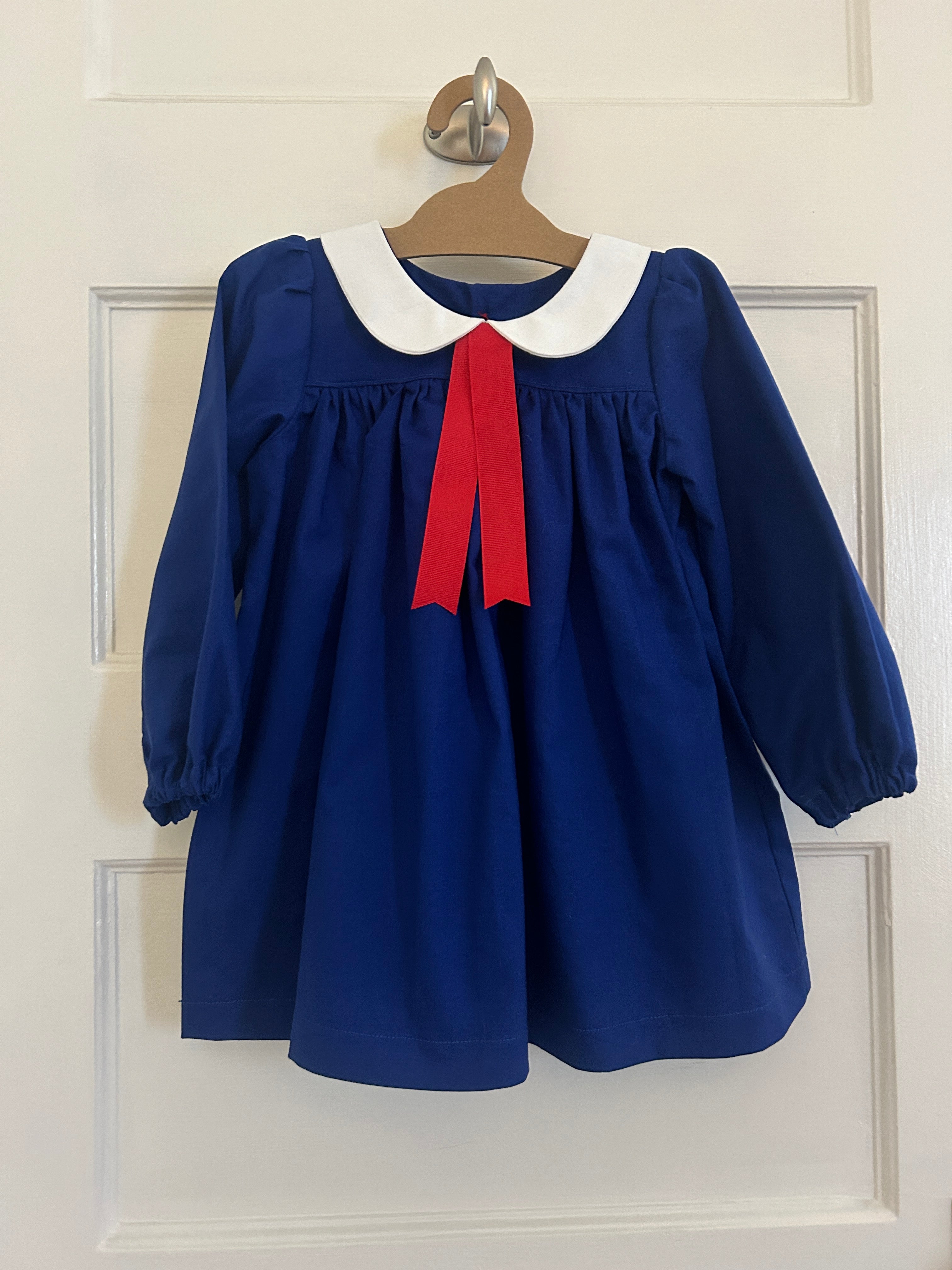 Little Madeline Inspired Dress with Long Sleeves | Size 3t SAMPLE