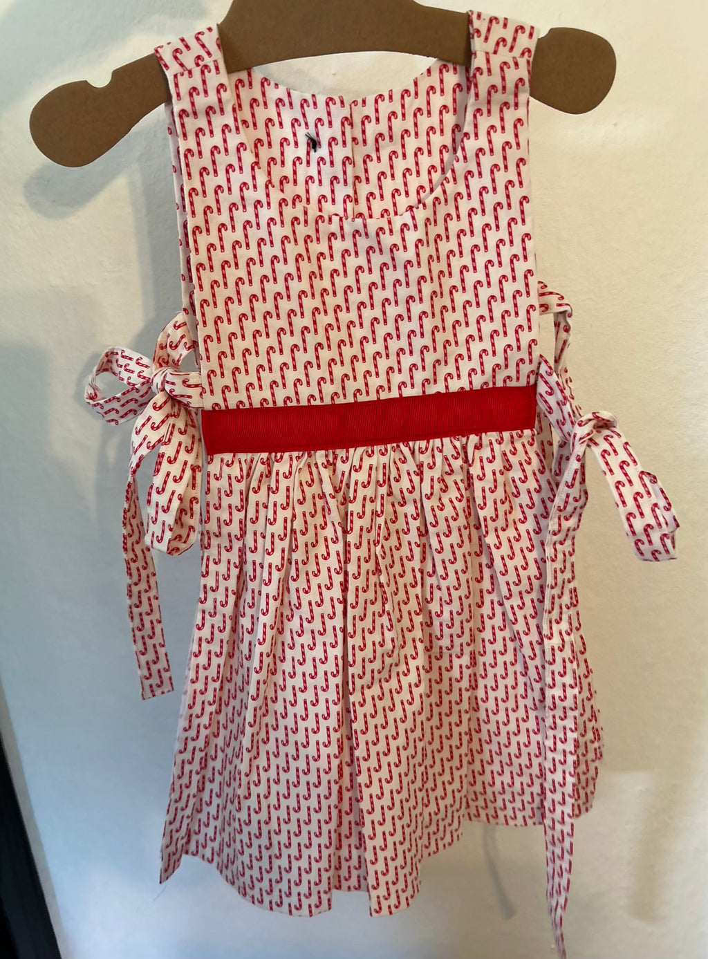 READY TO SHIP - Holiday Apron Pinafores  - (SAMPLES) Size 3t