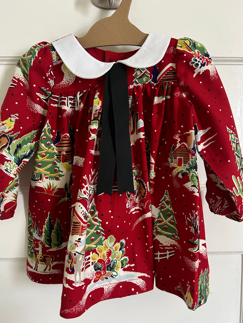 Cowboy Christmas Dress | Size 18month