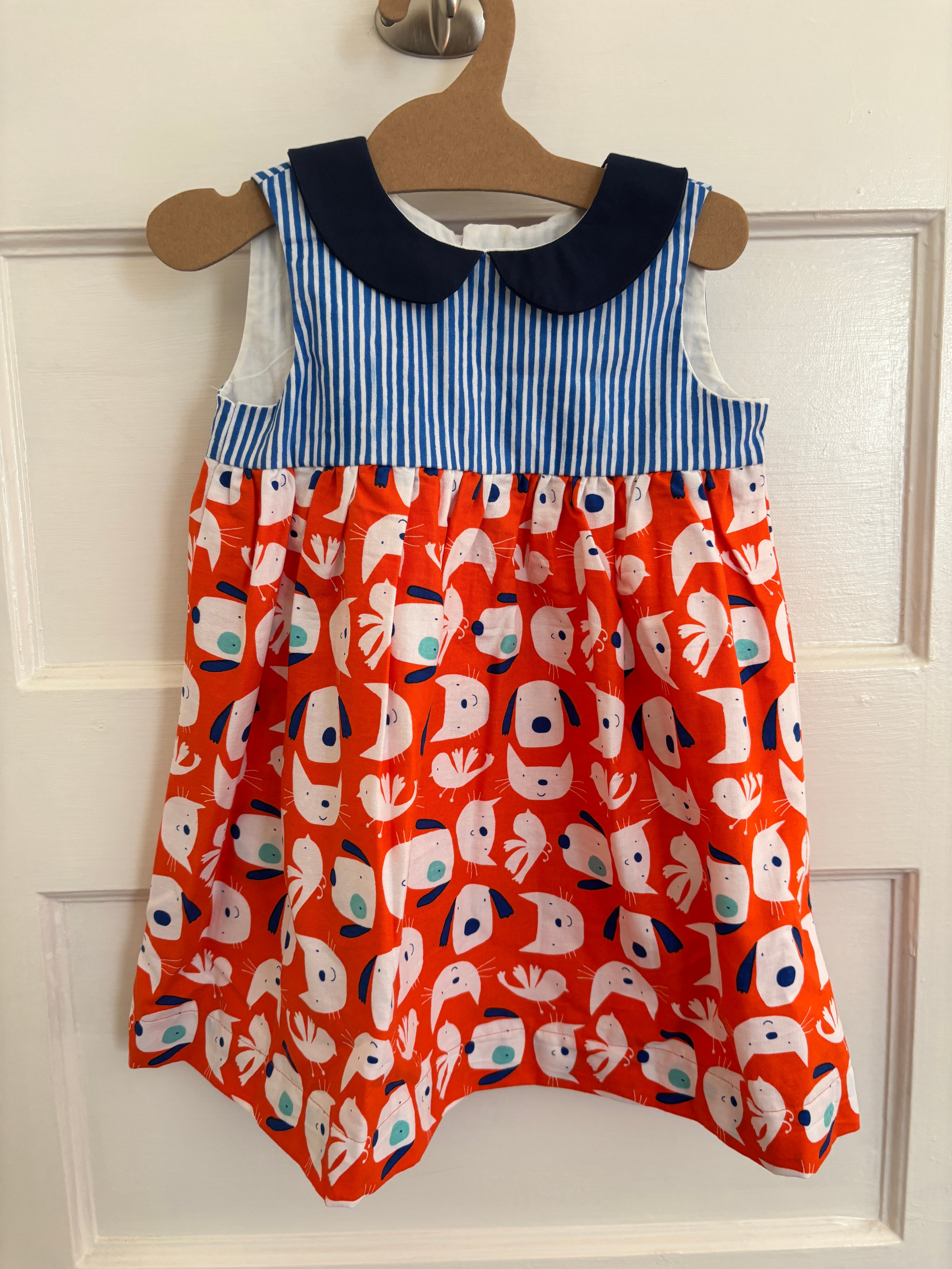 Little Cats and Dogs Dress | Size 2t