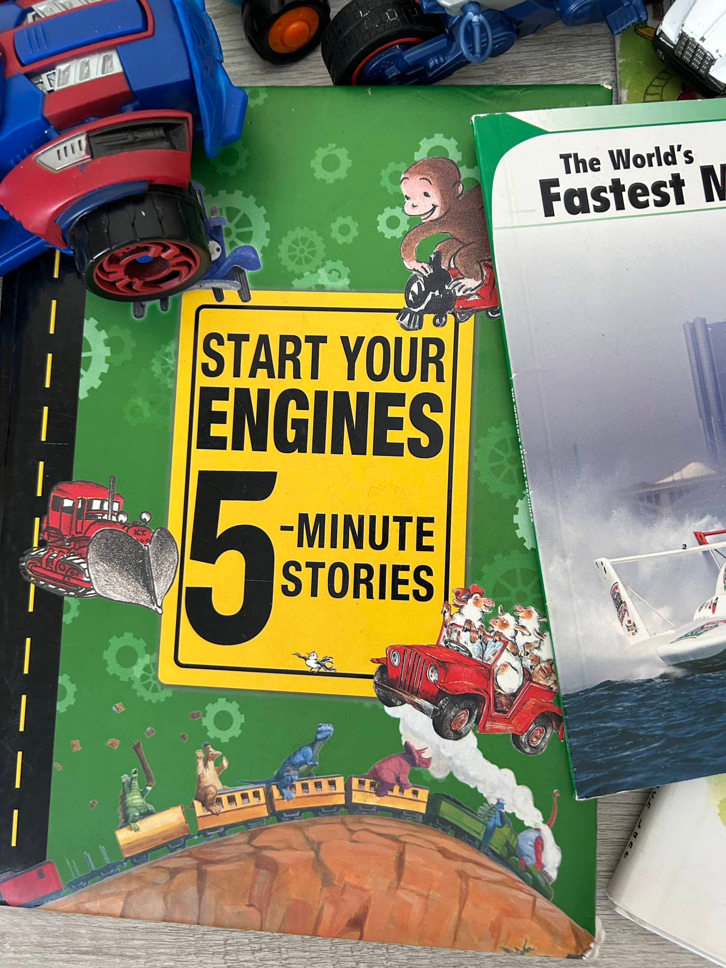 Books + Cars - Transportation Bundle - Books + Cars