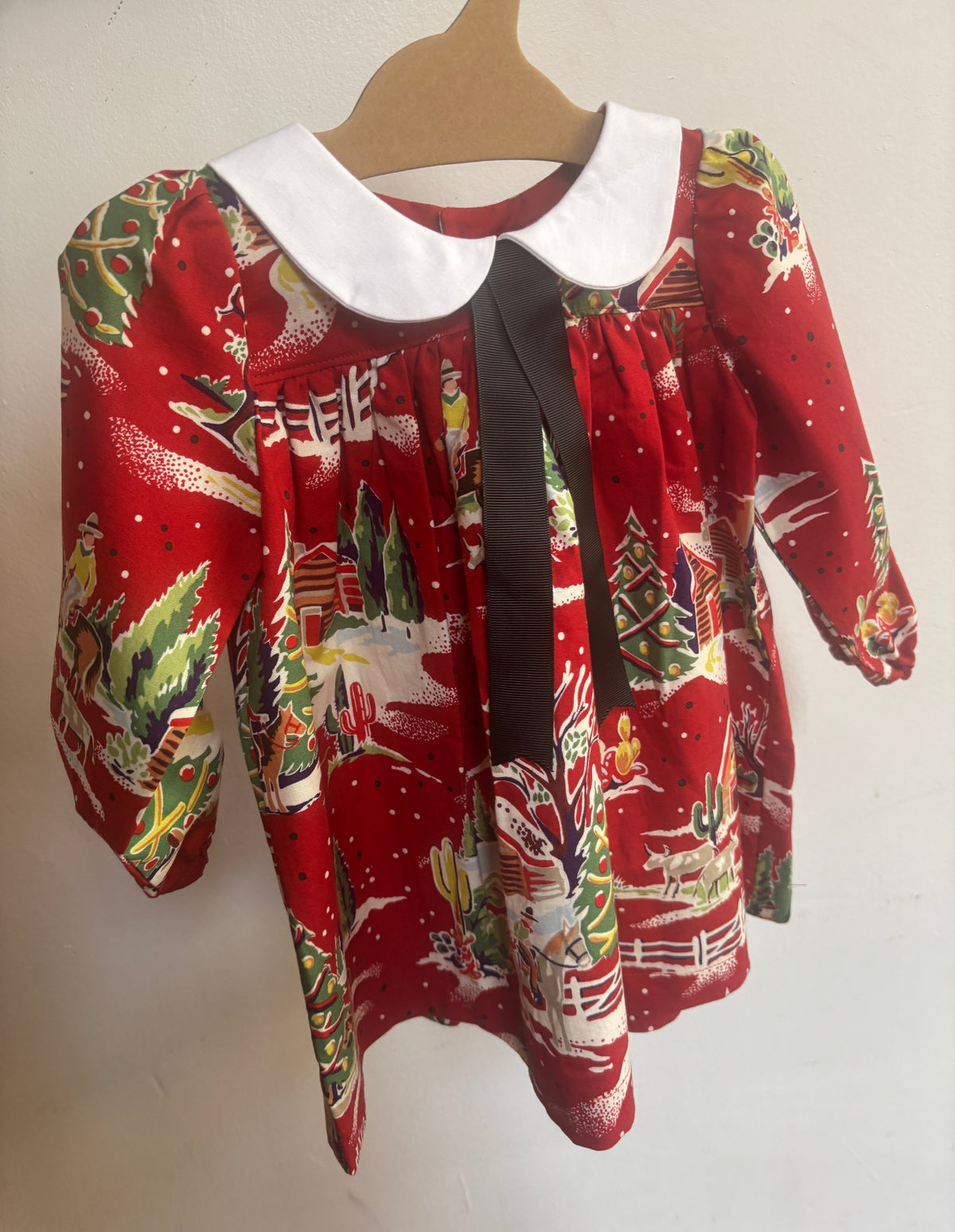 Cowboy Christmas Dress | Size 18month
