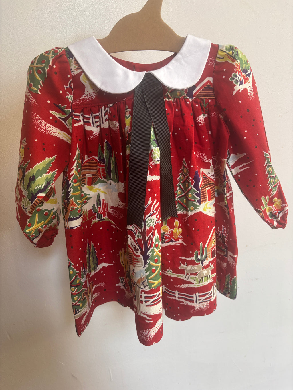 Cowboy Christmas Dress | Size 18month