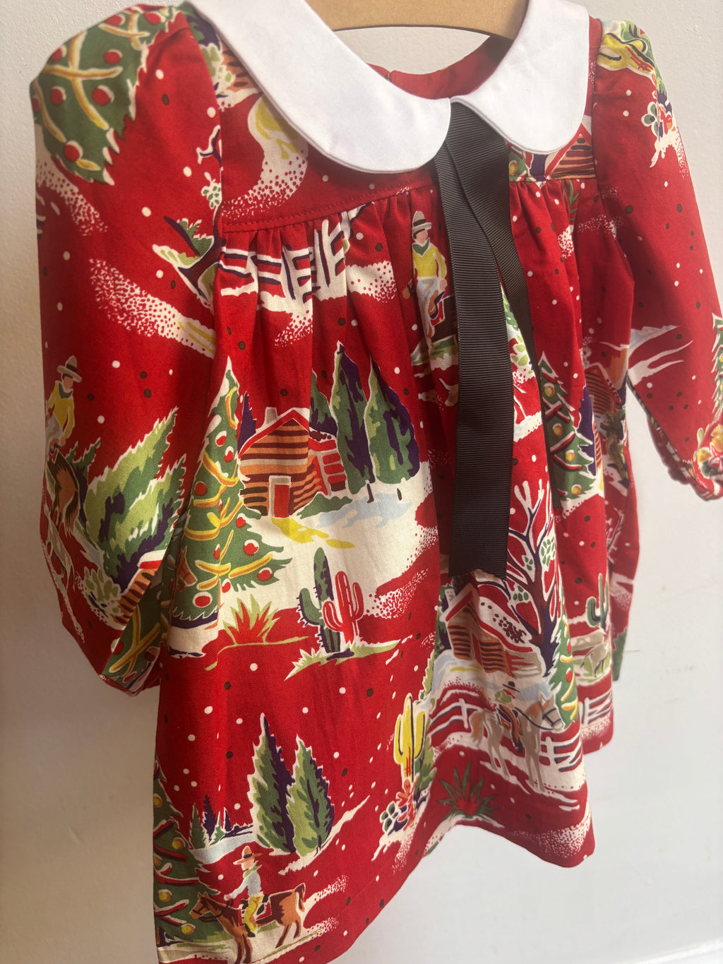 Cowboy Christmas Dress | Size 18month