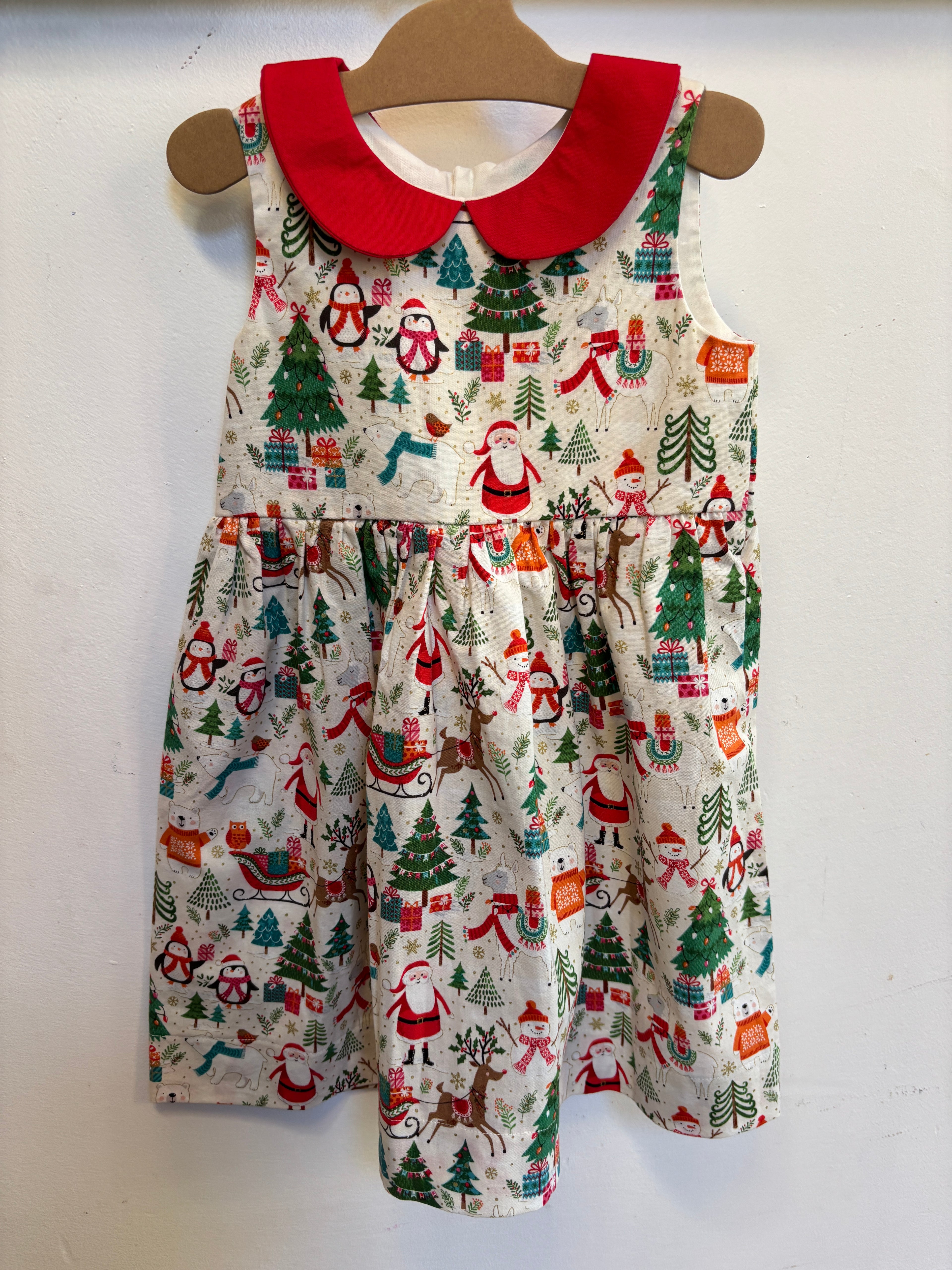 Little Santa Dress | Size 4t