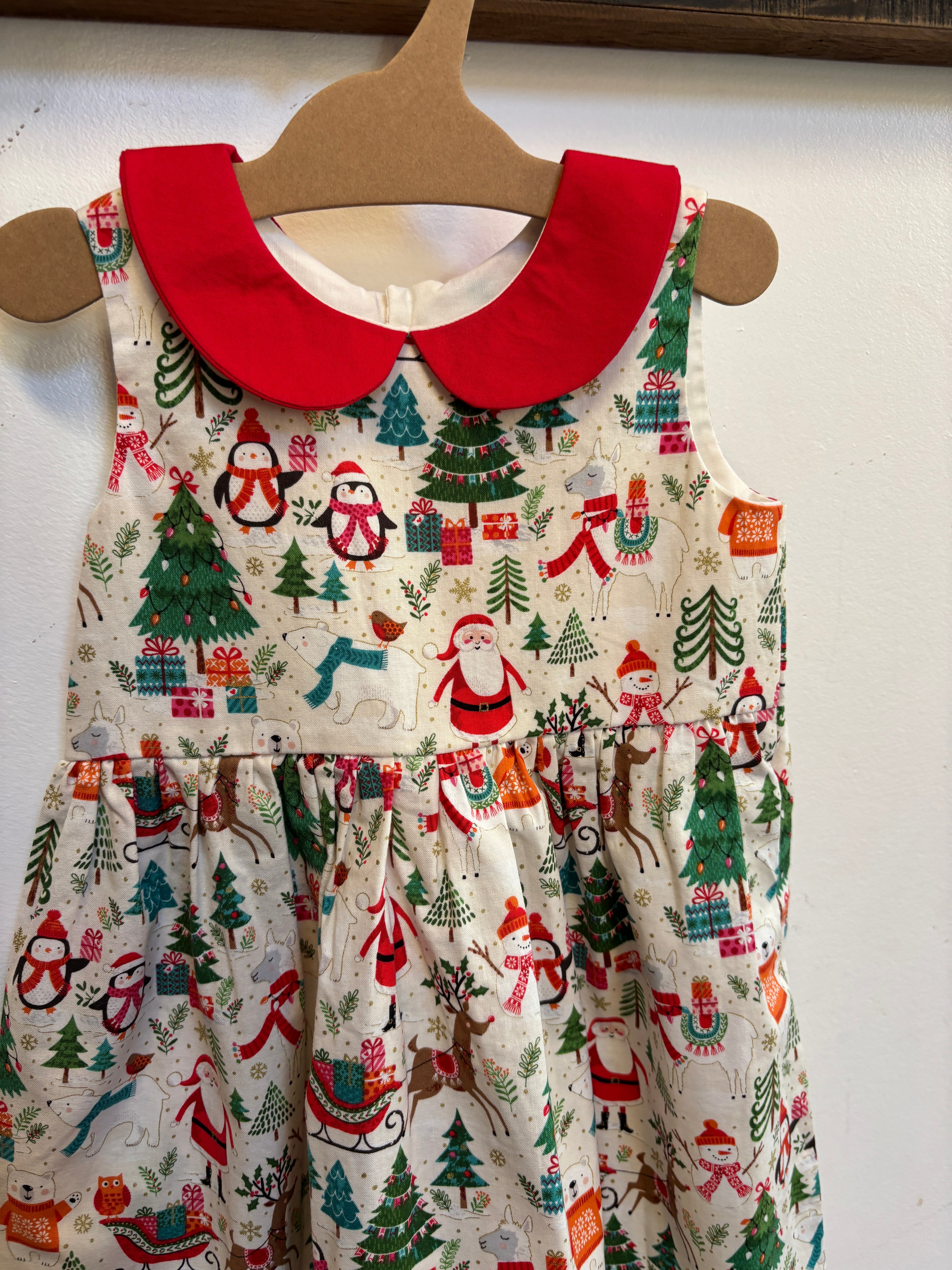 Little Santa Dress | Size 4t