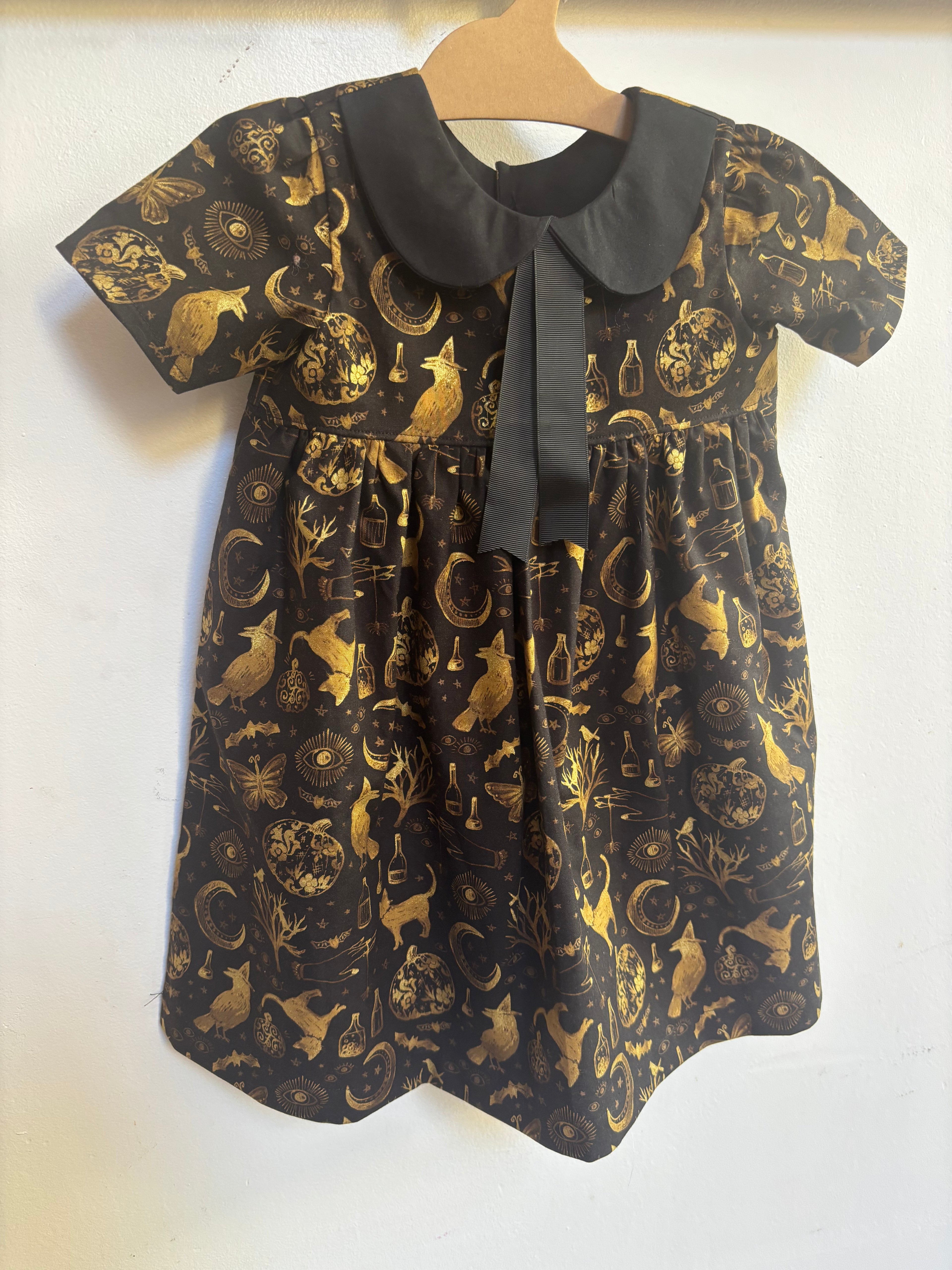 Little Black Crows Dress | Size 3t