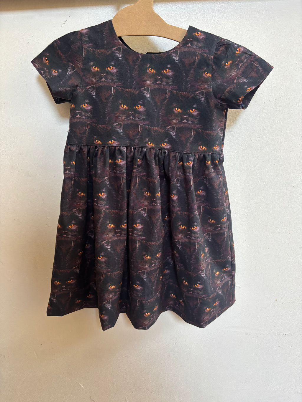 Black Cats Dress | Size 3t