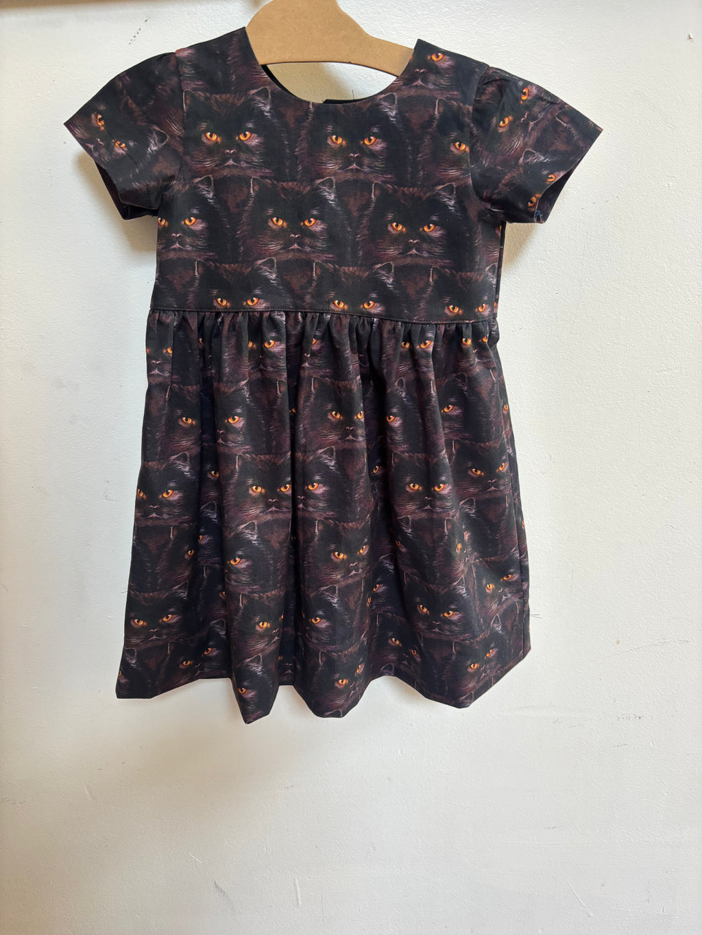 Black Cats Dress | Size 3t