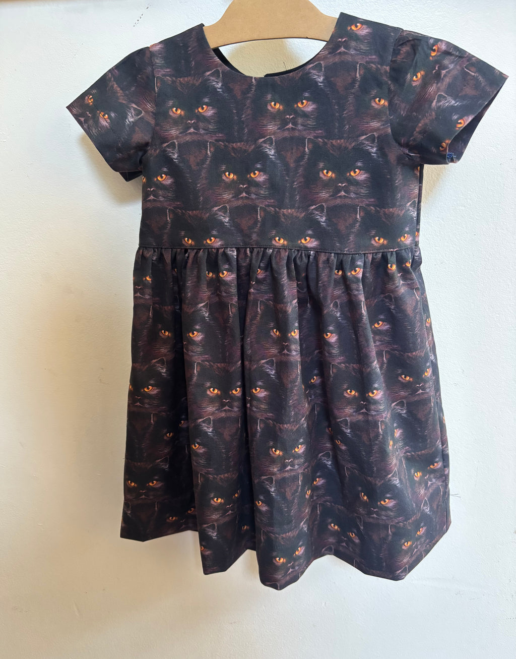 Black Cats Dress | Size 3t