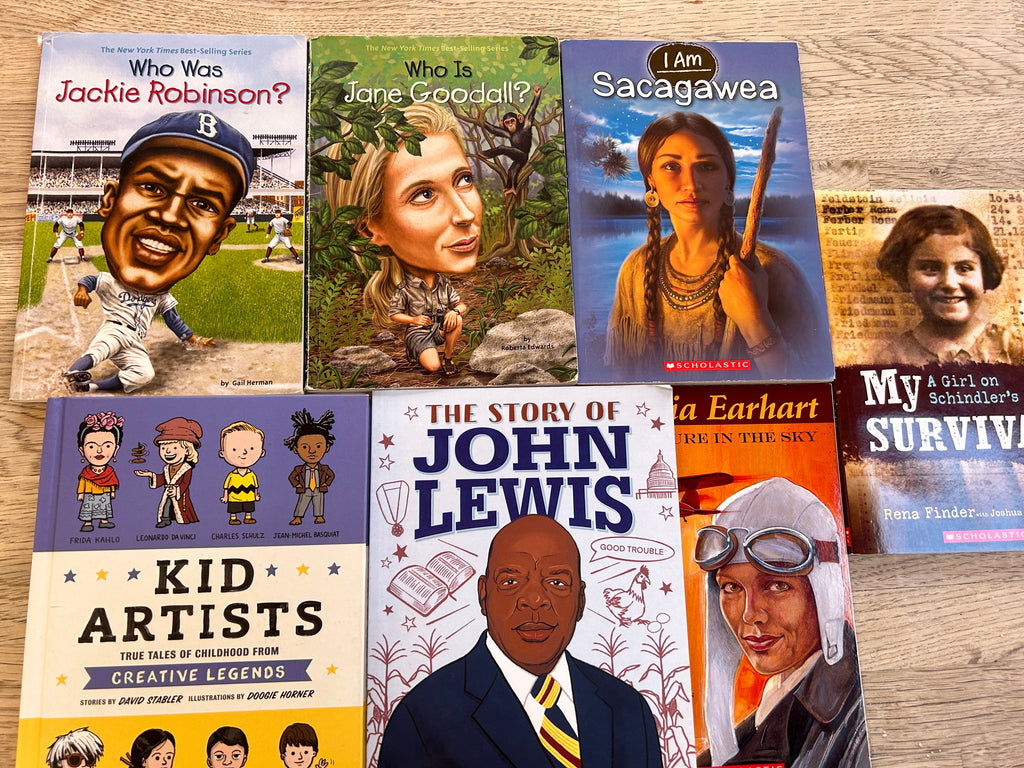 LOT - Children's Biography books - Bundle of Biography books