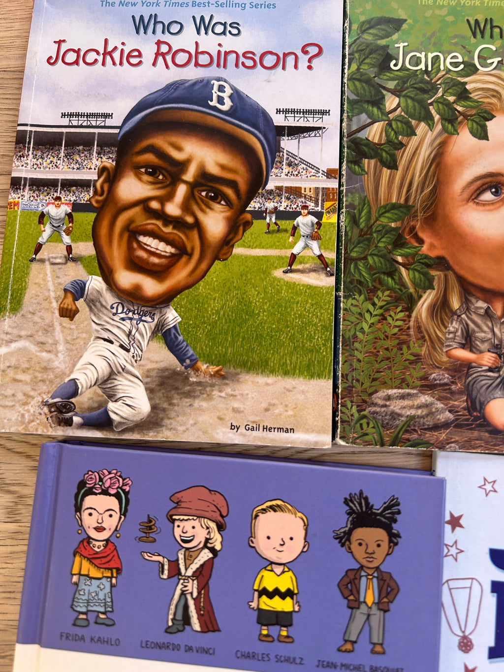 LOT - Children's Biography books - Bundle of Biography books