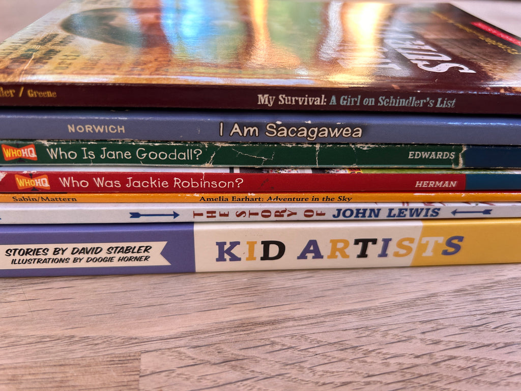 LOT - Children's Biography books - Bundle of Biography books