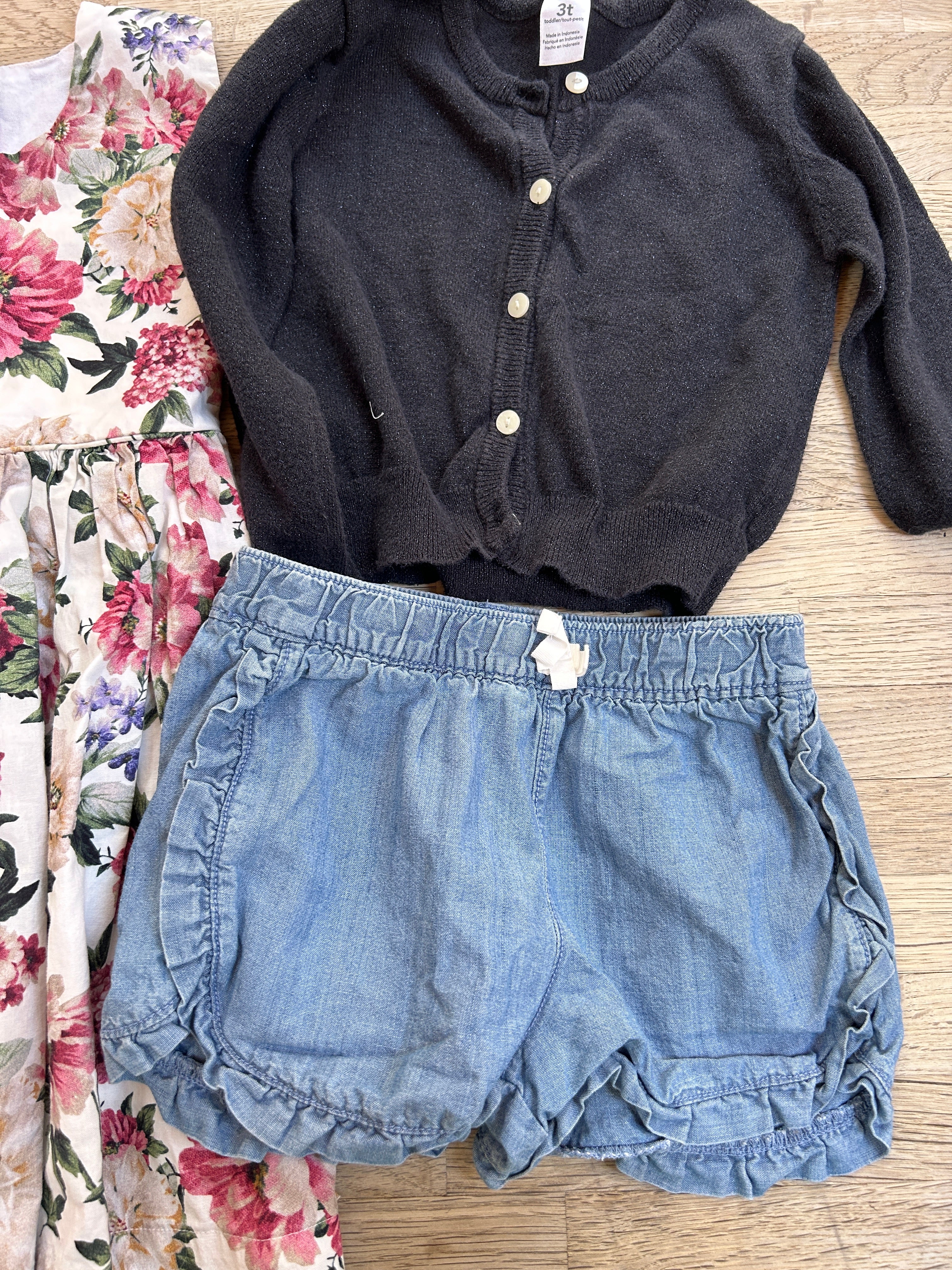 LOT - Bundle of 3t/4t dresses, more