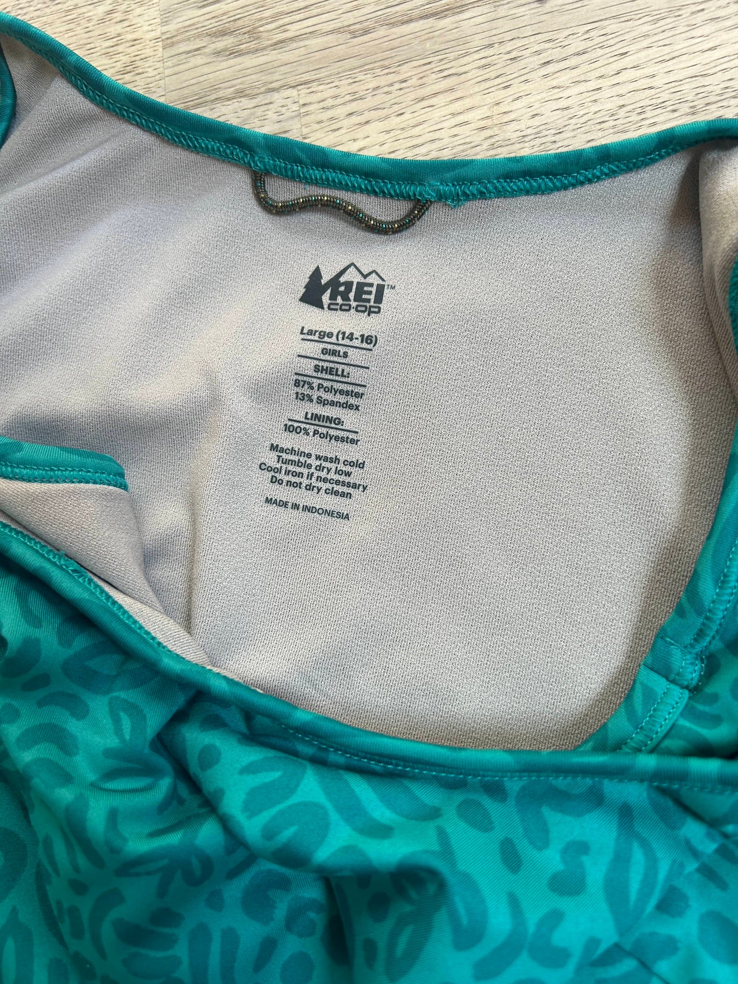 Teal Bathing Suit (Pre-Loved) Girls Size 14/16 - REI COOP