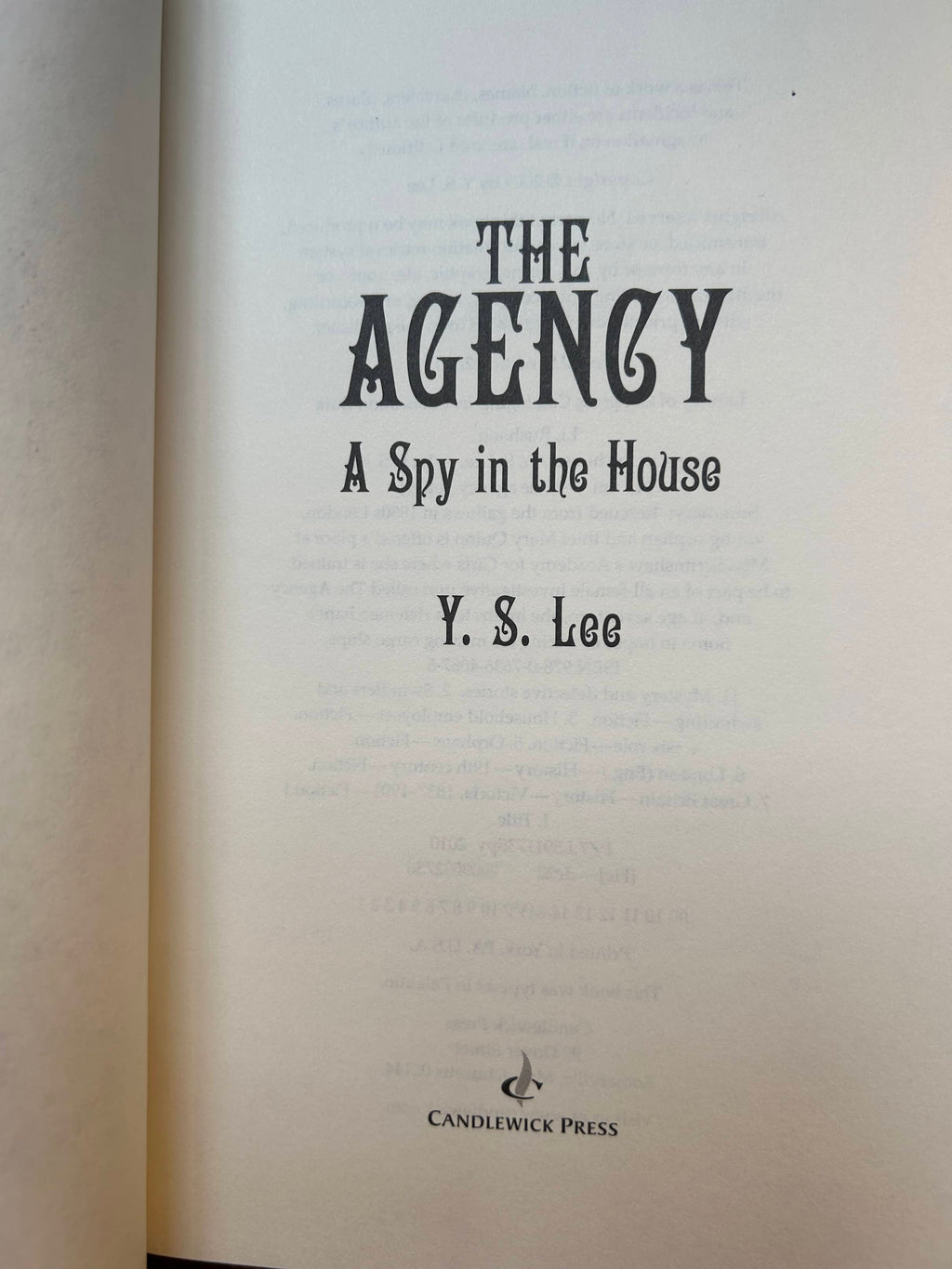 The Agency - A Spy in the House