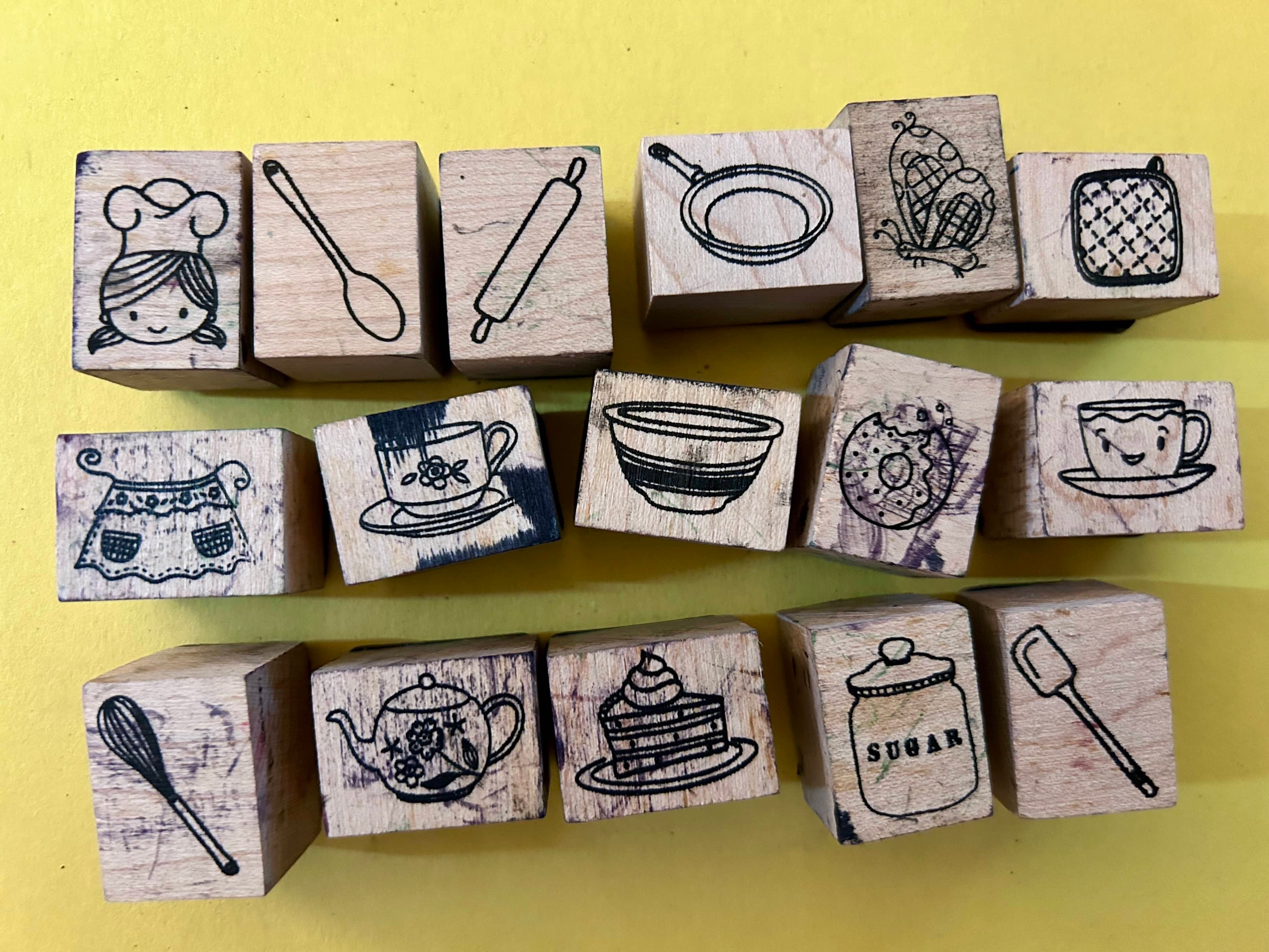 Little Baker - Wood Stamps - Melissa & Doug (Pre-Loved)