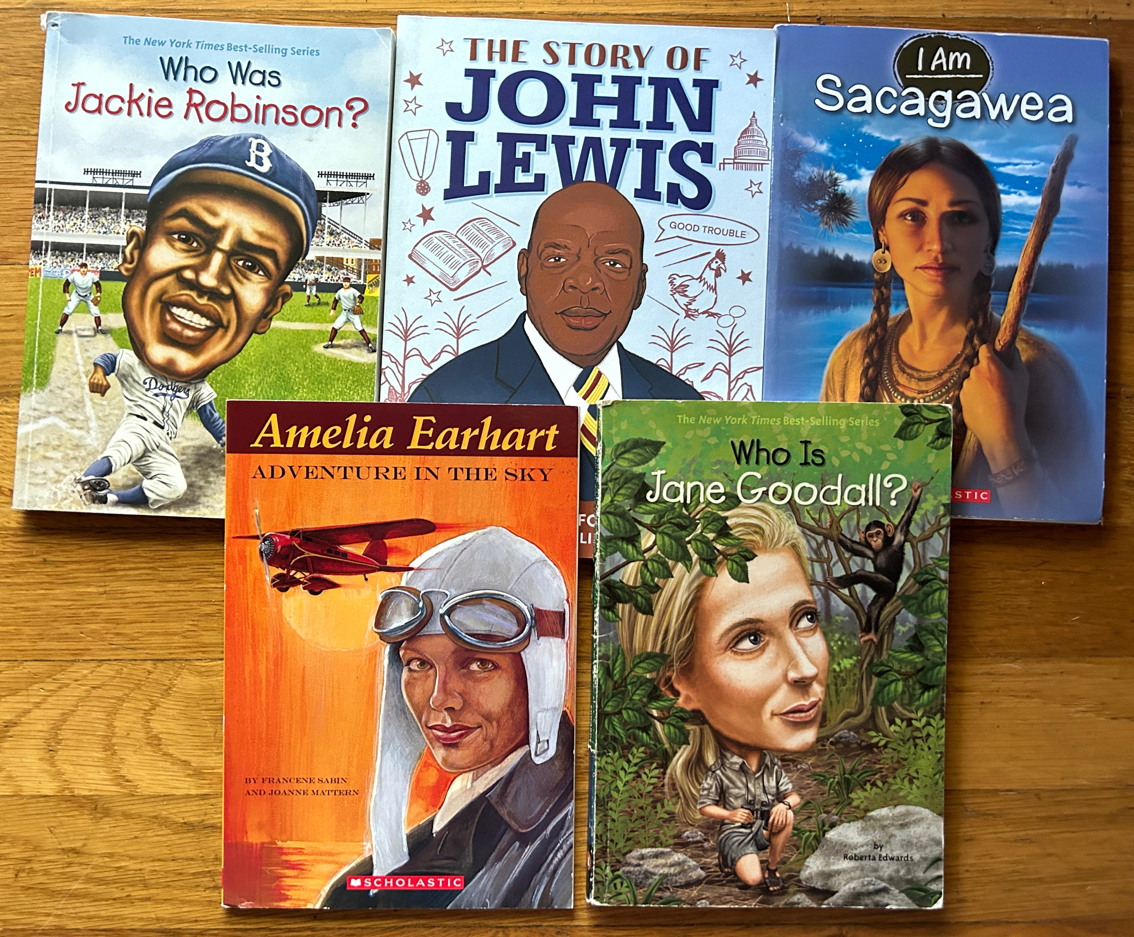 Biography Bundle of books (Pre-Loved)