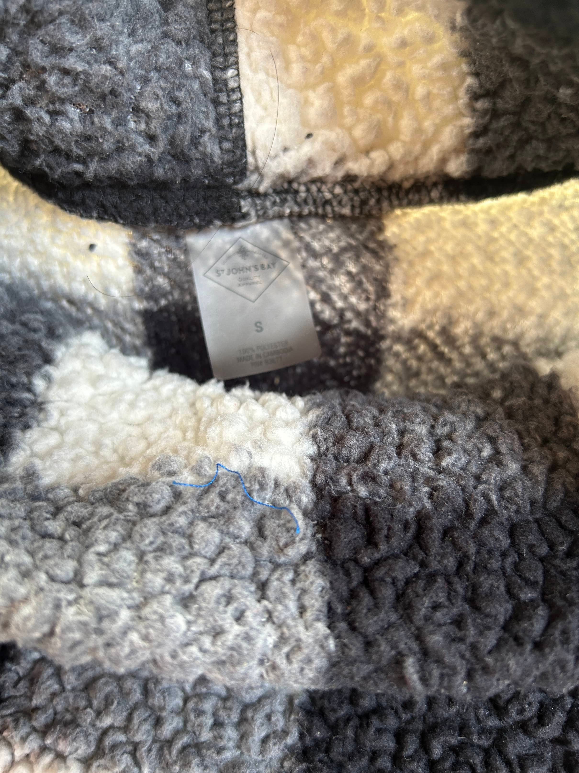 Black & White Checked Sweater (Pre-Loved) Size Small/Adult