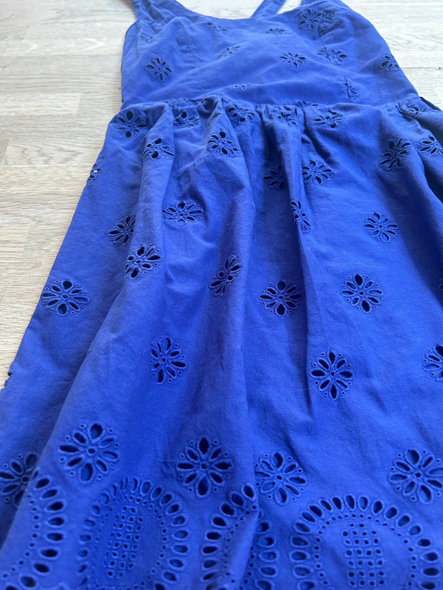 Blue Eyelet Dress (Pre-Loved) Size Adult XS - Aeropostale