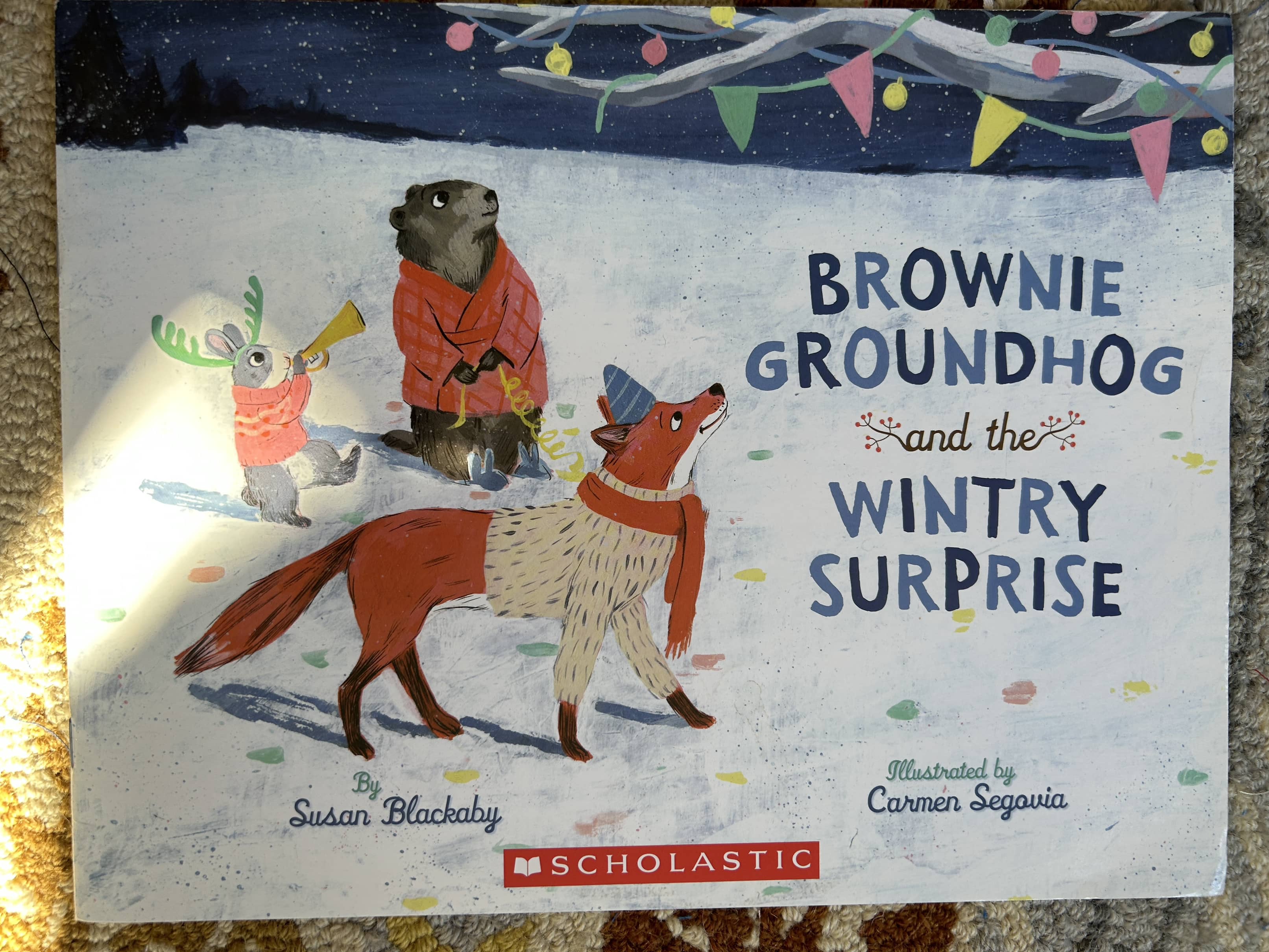 Brownie Groundhog and the Wintry Surprise