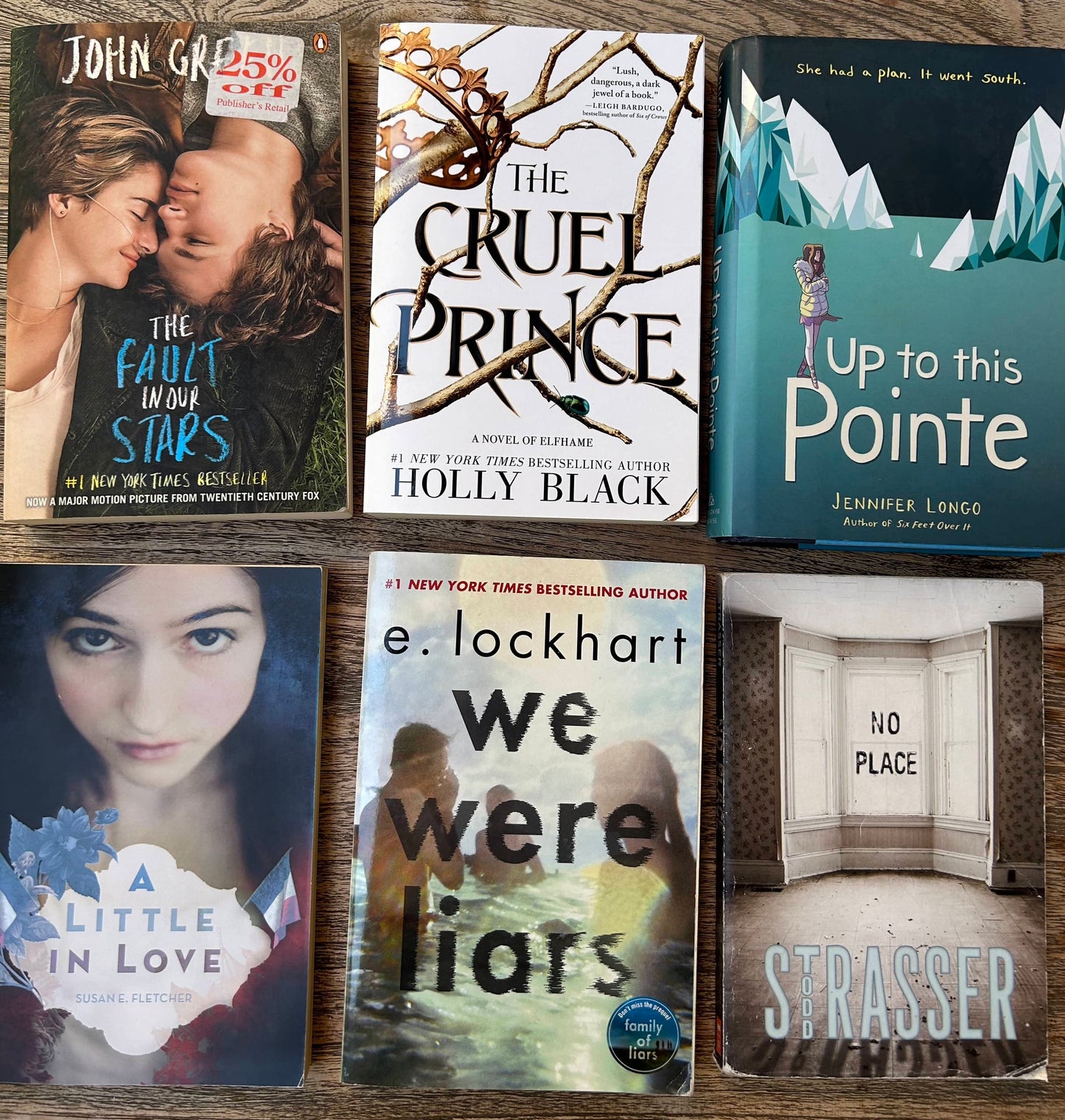 Teen Chapter Books - Bundle - we were liars, The Fault in our Stars - and more