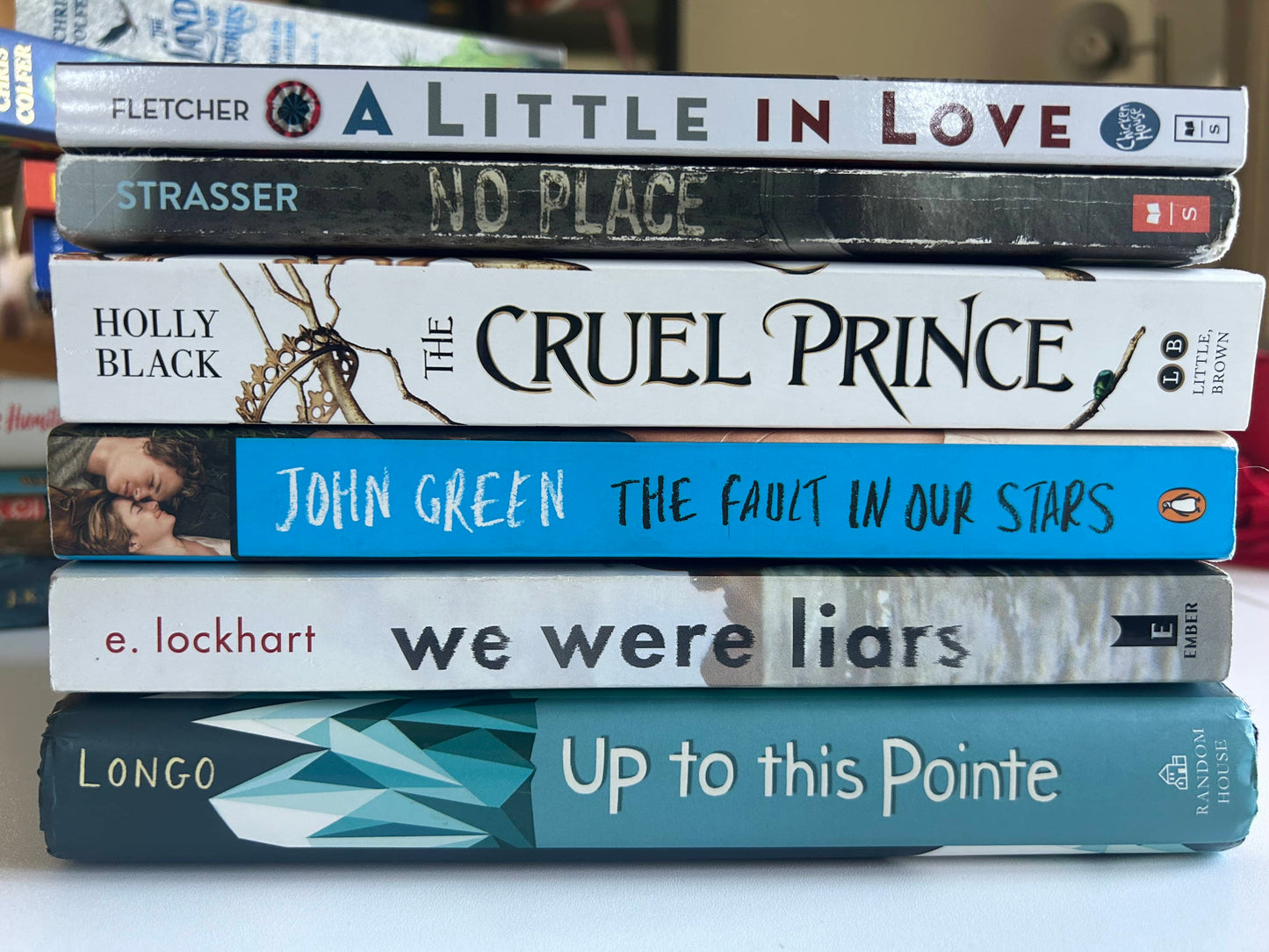 Teen Chapter Books - Bundle - we were liars, The Fault in our Stars - and more