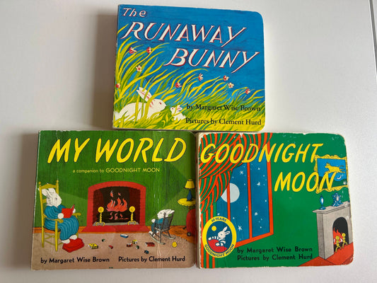 Board Book Bundle of Favs - Margaret Wise Brown Books - Goodnight Moon, My World, Runaway Bunny