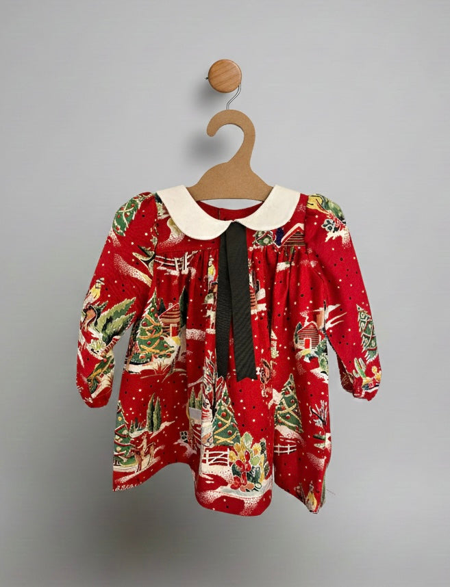 Cowboy Christmas Dress | Size 18month