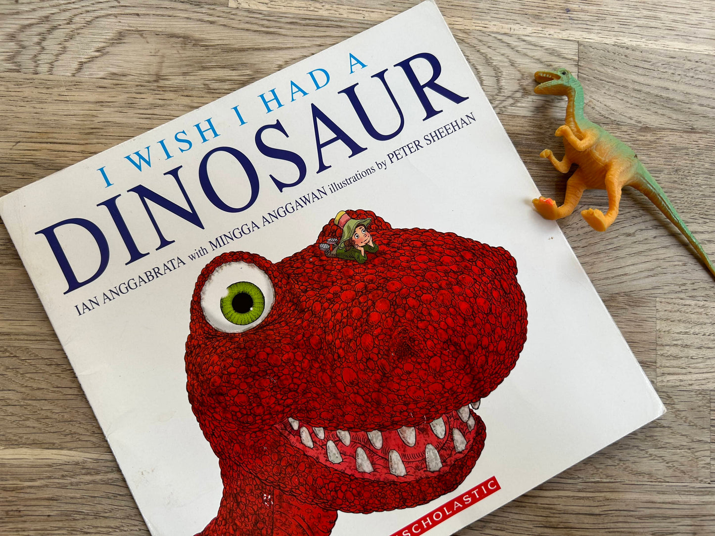I Wish I Had a Dinosaur - Book + Dinosaur