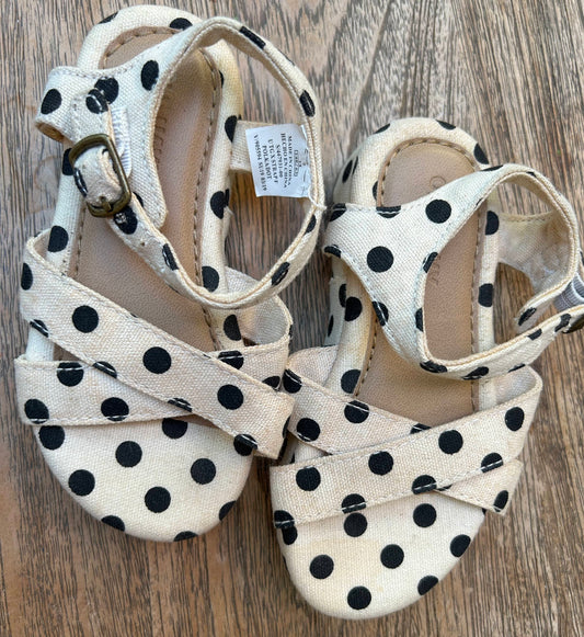 Polka Dot Sandals (Pre-Loved) Baby Size 7