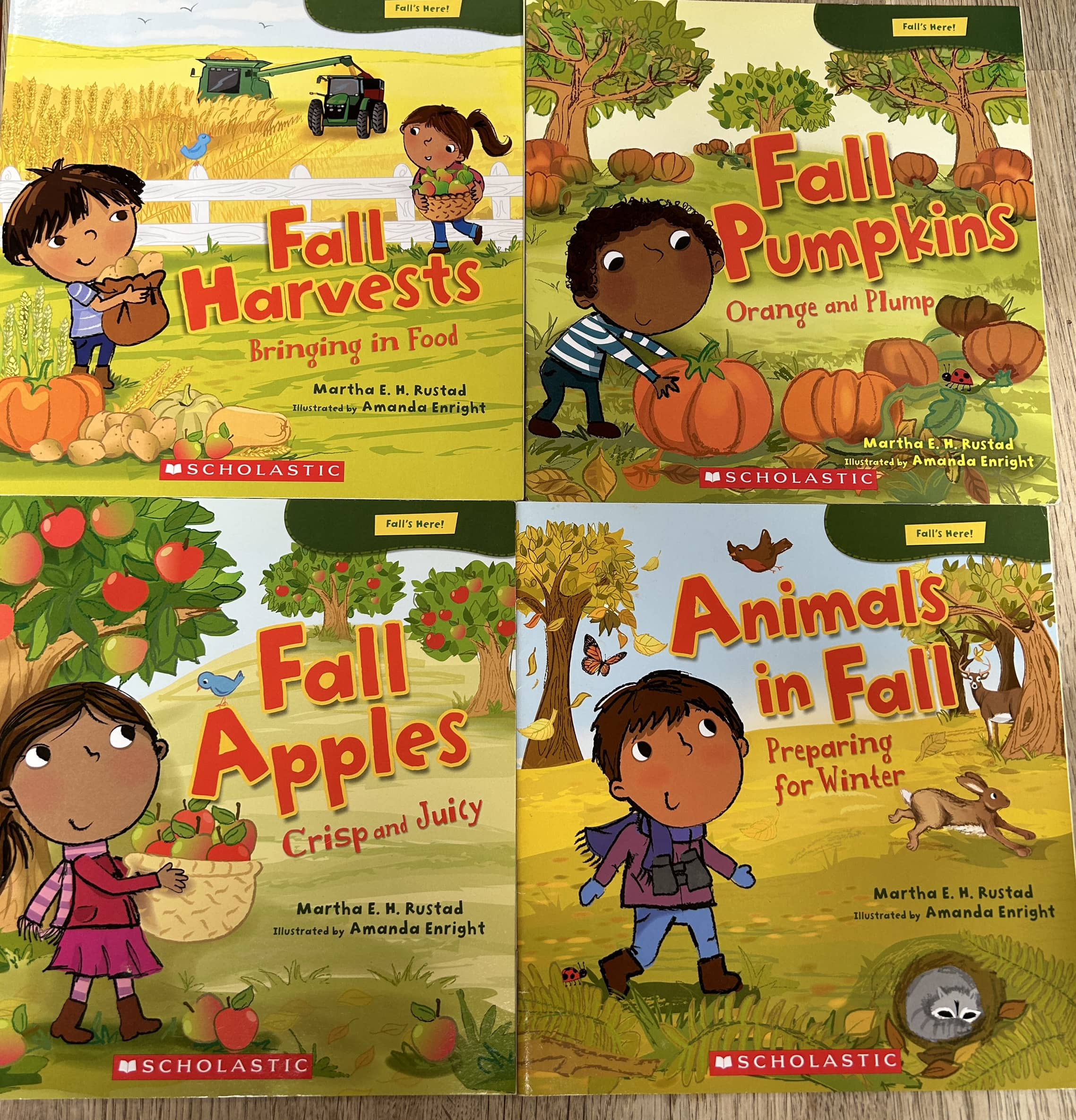 Fall Time Books - 4 included