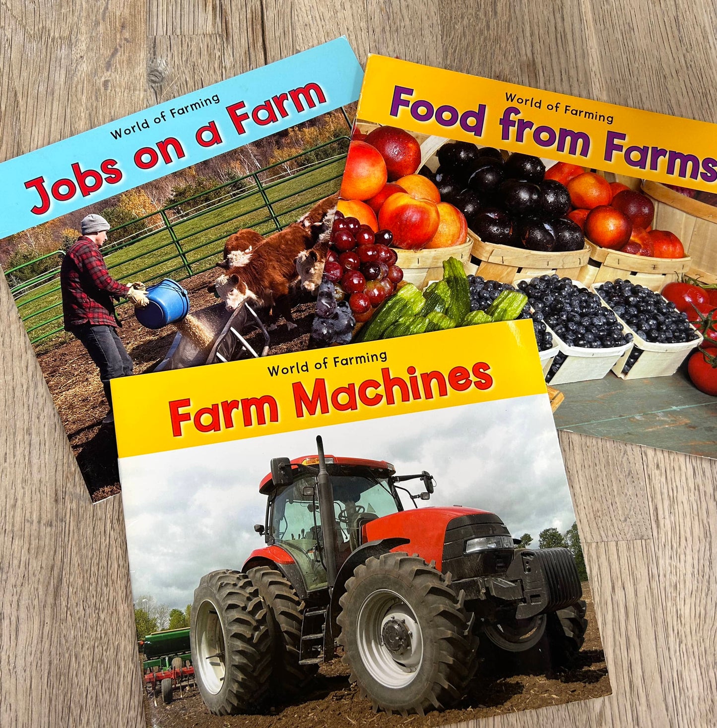 World of Farming Book Pack (Pre-Loved) 3 books