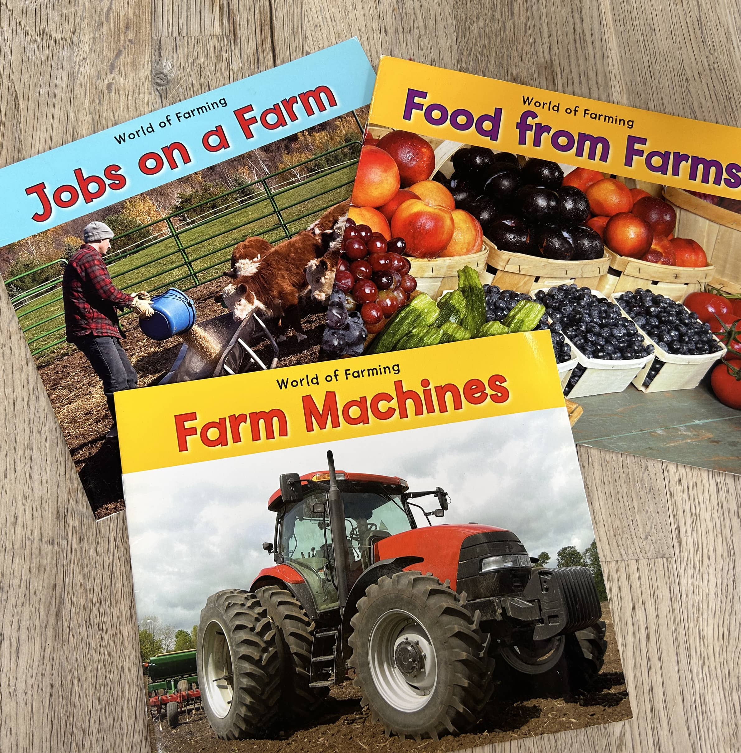 World of Farming Book Pack (Pre-Loved) 3 books