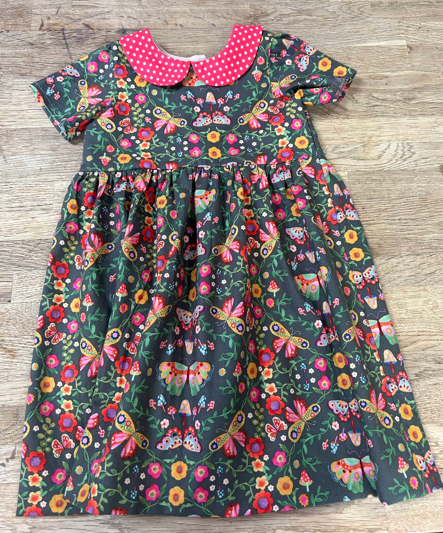 Gray Garden Party Dress (SAMPLE) Size 4t