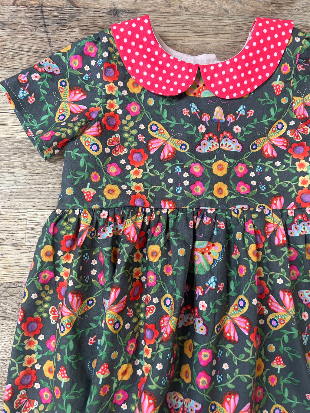 Gray Garden Party Dress (SAMPLE) Size 4t