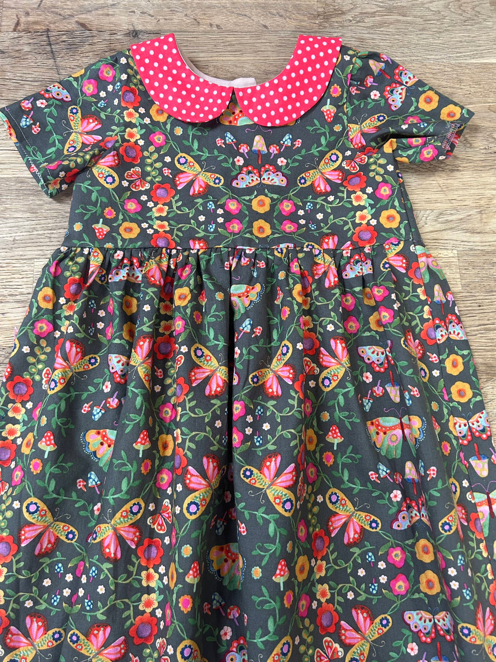 Gray Garden Party Dress (SAMPLE) Size 4t