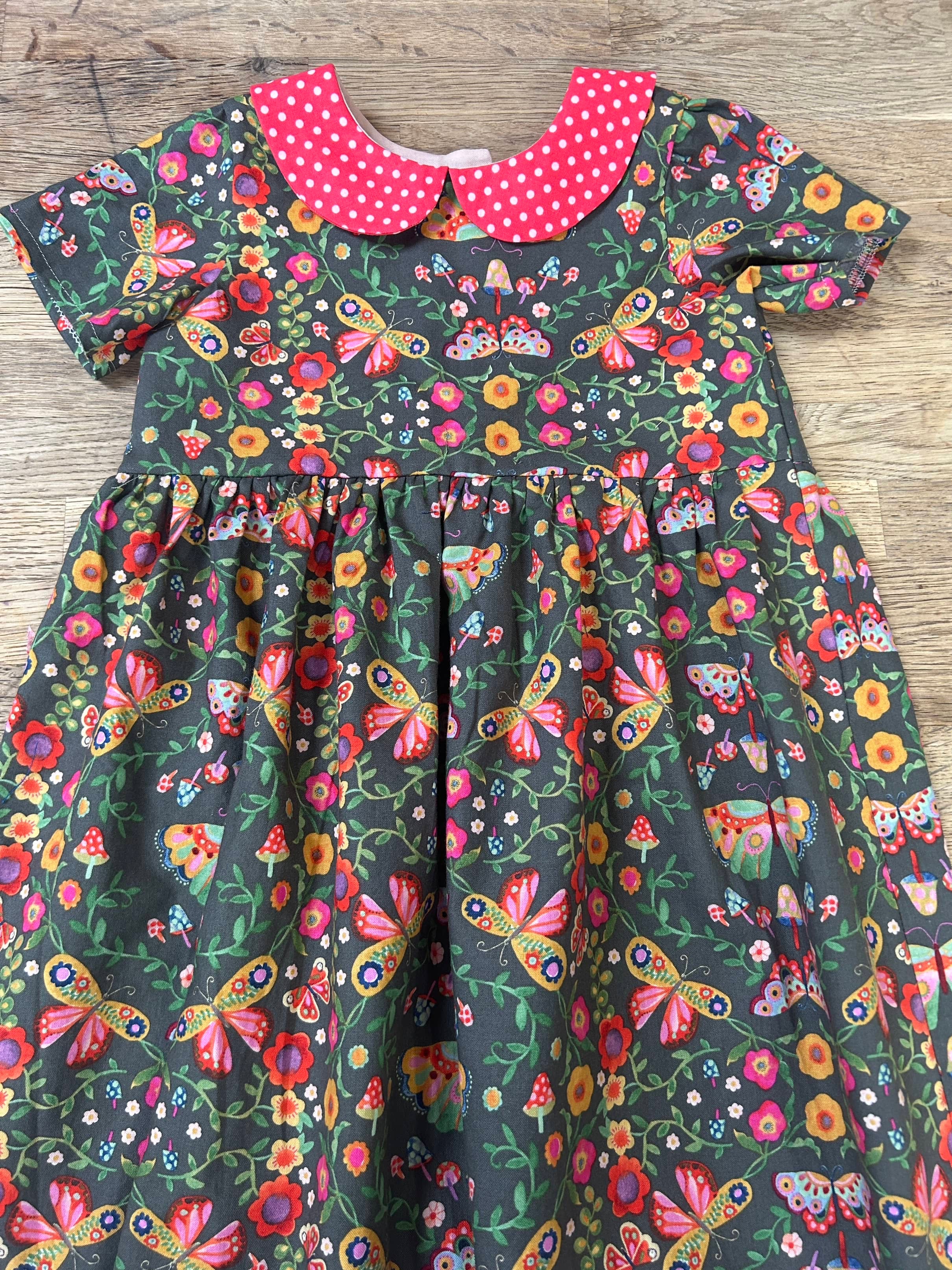 Gray Garden Party Dress (SAMPLE) Size 4t