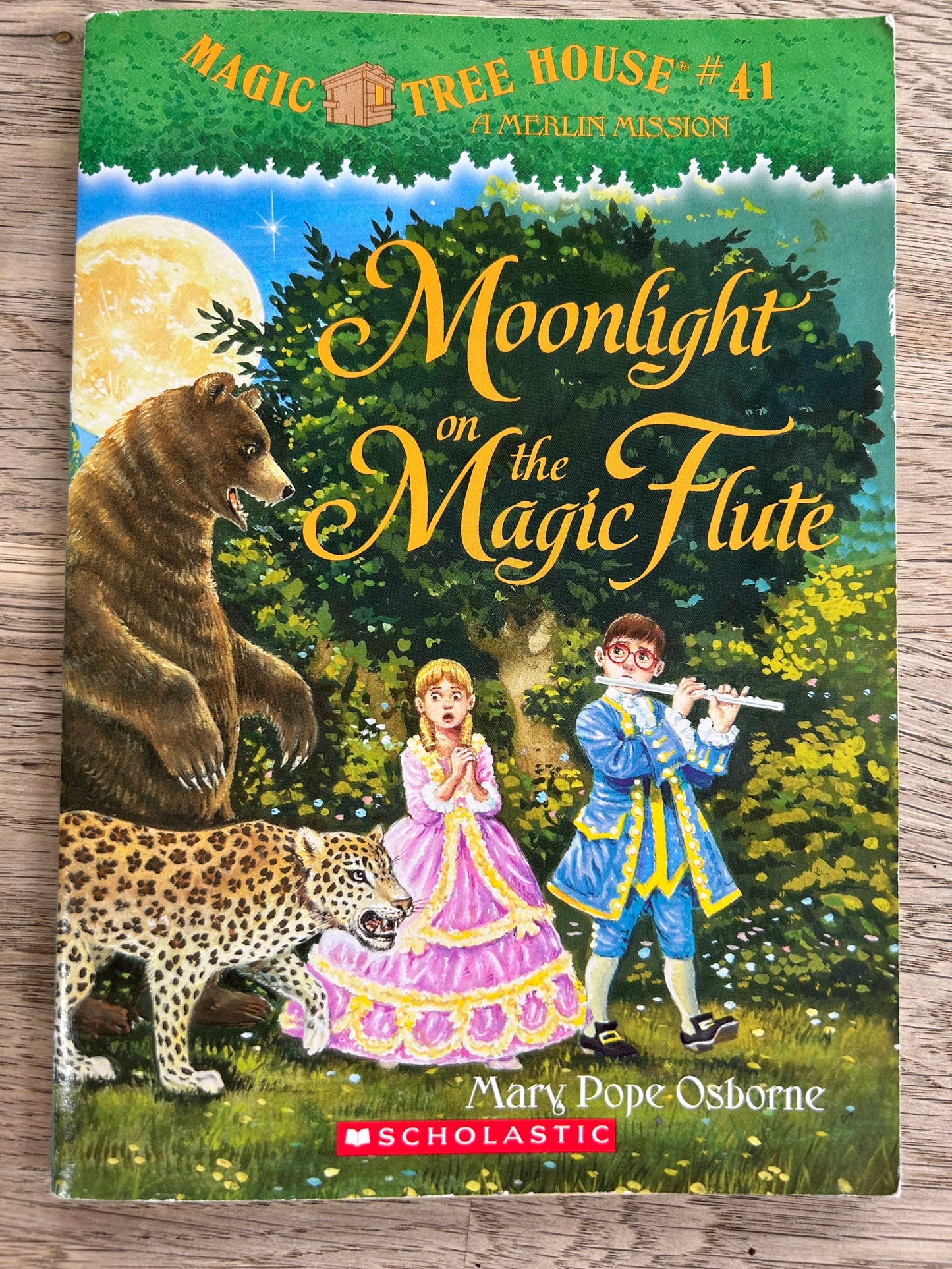 Moonlight on the Magic Flute - Magic Tree House #41 - A Merlin Mission - Mary Pope Osborne