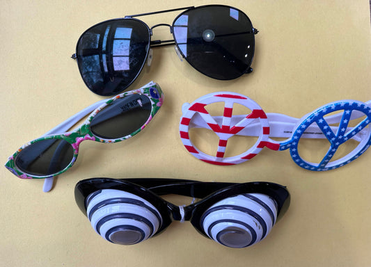Set of Dress Up Glasses (Pre-Loved) 4 included