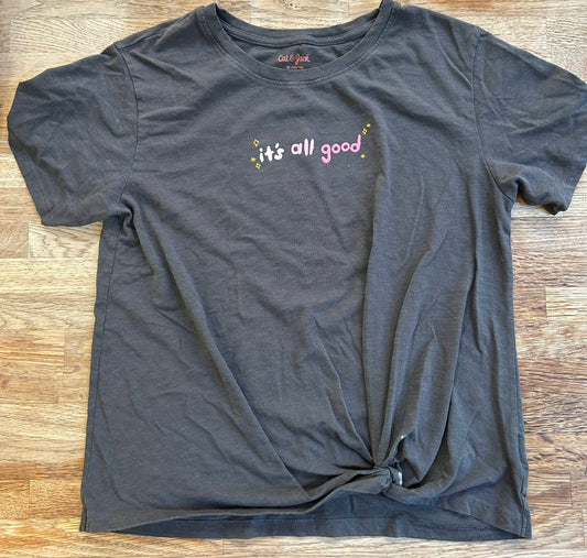 It's All Good T-shirt (Pre-Loved) Size 14/16 - Cat & Jack