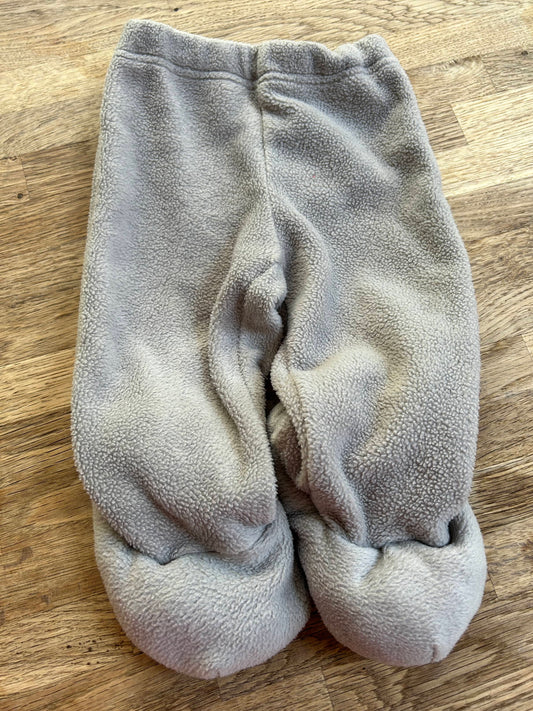 Gray Fleece Costume Pants (Pre-Loved) Size 12-24 Months